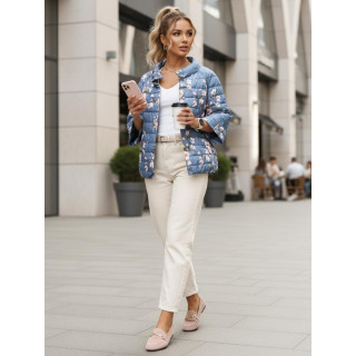 Ženska dvostranska modra jakna TY5527