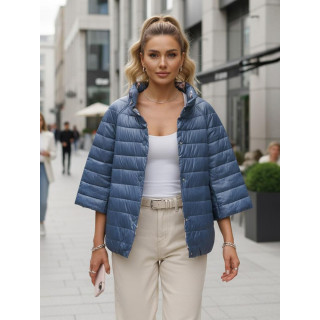 Ženska dvostranska modra jakna TY5527