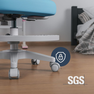 Otroški modri ergonomski stol Mark Adler Junior 4.4 Blue