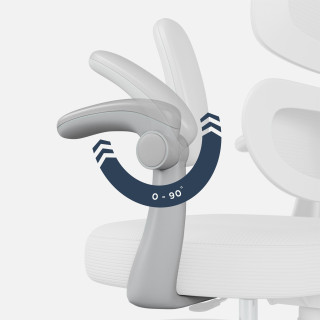 Siv otroški ergonomski stol Mark Adler Junior 4.4 Grey