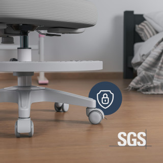 Siv otroški ergonomski stol Mark Adler Junior 4.4 Grey