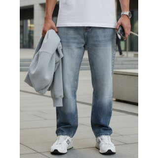 Moške svetlo modre baggy kavbojke UX4478