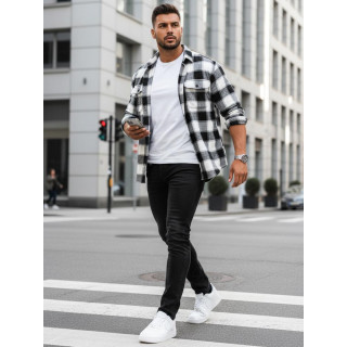 Črne moške slim fit kavbojke UX4483