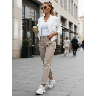 Bela ženska bomber jakna TY4305