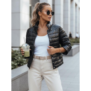 Črna dvostranska ženska jakna TY2751