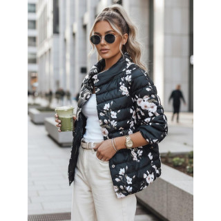 Črna dvostranska ženska jakna TY2751