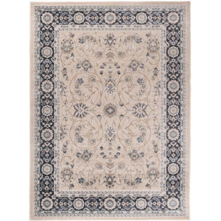 Svetlo bež vzorčasta preproga