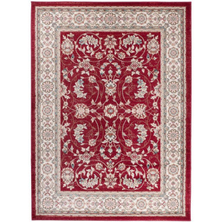 Rdeča vintage preproga z vzorcem