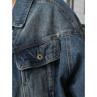 Ženska modra jeans jakna TY5632