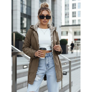 Ženska kaki parka TY5451