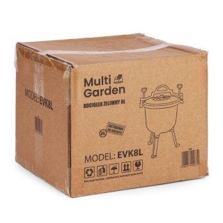 Emajliran kotel za kurišče iz litega železa - 8 l