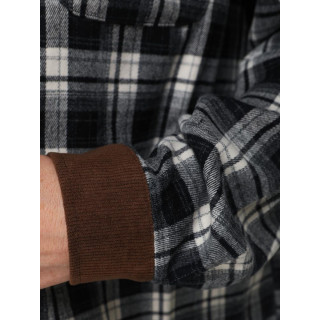 Ženska temno modra karo srajca DY0483