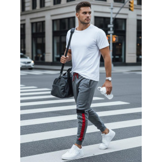 Moške temno sive trenirke UX4449