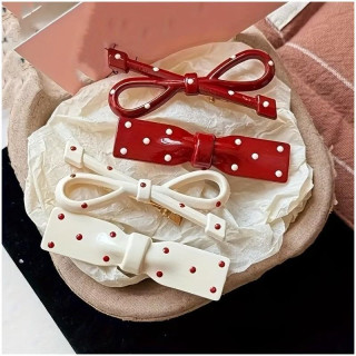 Komplet 4 sponk za lase z pentljo