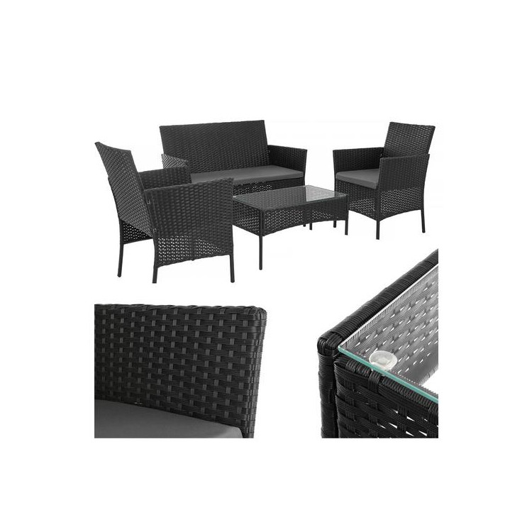 Vrtno pohištvo iz črnega ratana