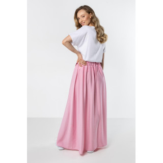 Roza žensko dolgo krilo z vezalkami