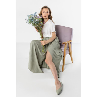 Žensko dolgo krilo Sage z vezalkami