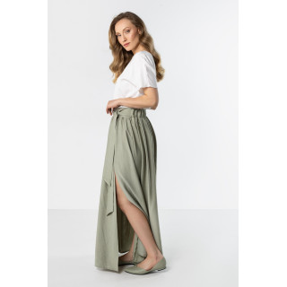 Žensko dolgo krilo Sage z vezalkami