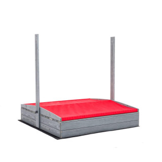 Impregniran peskovnik z zaklepanjem, streho in UV filtrom - 120x120 cm