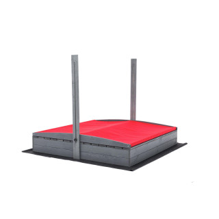 Zaprt impregniran peskovnik s streho in UV filtrom - 140x140 cm