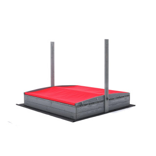 Zaprt impregniran peskovnik s streho in UV filtrom - 140x140 cm