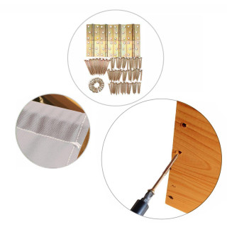 Zaprt impregniran peskovnik s streho in UV filtrom - 140x140 cm