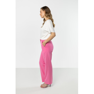 Roza elegantne ženske hlače