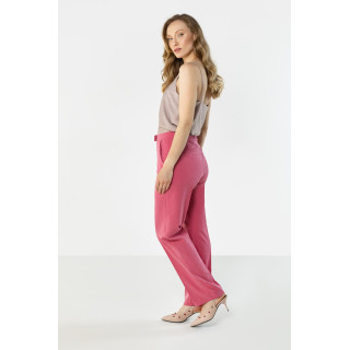 Ženske elegantne malinove hlače