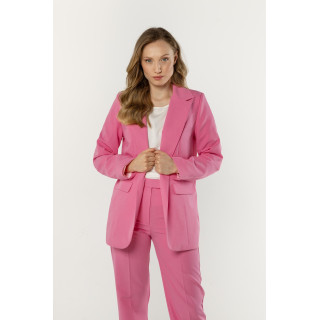 Elegantna ženska jakna roza barve