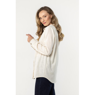 Ženska bež lanena srajca