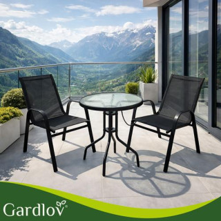 Balkonsko pohištvo - miza in 2 stola