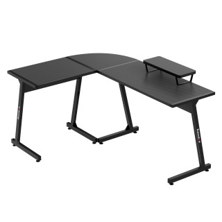 Huzaro črna gaming kotna miza HERO 6.0 BLACK