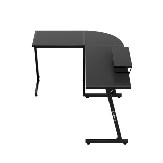 Huzaro črna gaming kotna miza HERO 6.0 BLACK
