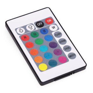 Bela nočna omarica z LED osvetlitvijo