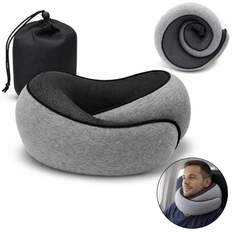 Ortopedska potovalna blazina za vrat