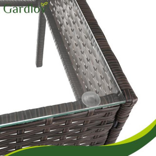 Vrtno pohištvo iz rjavega ratana