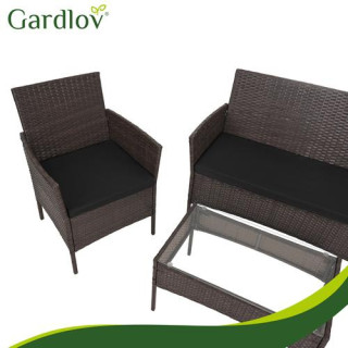 Vrtno pohištvo iz rjavega ratana