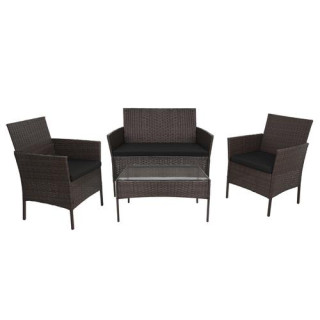 Vrtno pohištvo iz rjavega ratana