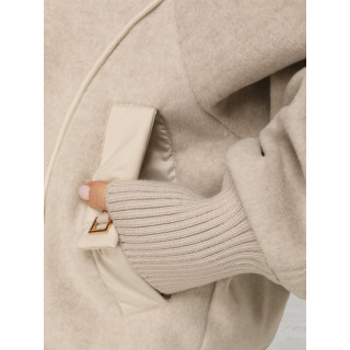 Ženska bež prehodna jakna TY5639