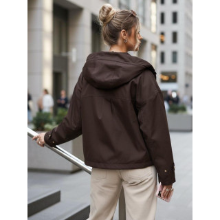 Rjava ženska prehodna jakna TY5637