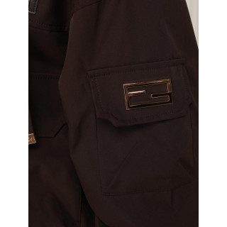 Rjava ženska prehodna jakna TY5637