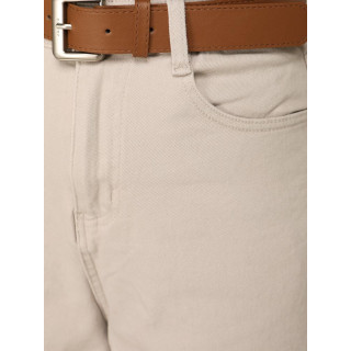 Ženske bež kavbojke mom fit UY2918