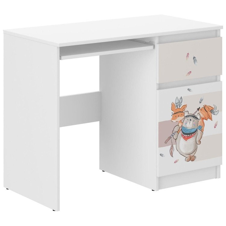 Otroška pisalna miza N-33 - MEDVED IN LISICE