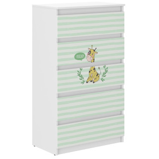 Otroška komoda R-5 - ŽIRAFA