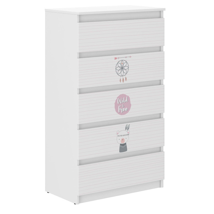 Otroška komoda R-5 - INDIJSKI MEDVED