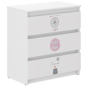 Otroška komoda R-3 - INDIJSKI MEDVED