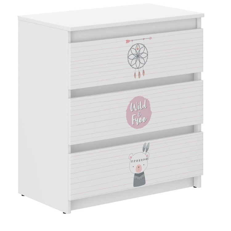 Otroška komoda R-3 - INDIJSKI MEDVED