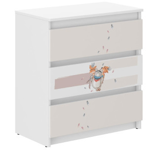 Otroška komoda R-3 - MEDVED IN LISICE