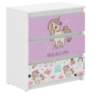 Otroška komoda R-3 - ROZA SAMOROG