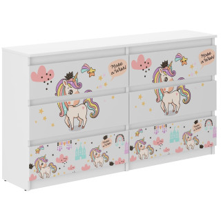 Otroška komoda R-140 - MAVRIČNI SAMOROG